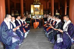 勝道の遺徳しのび法要　日光山輪王寺で開山会
