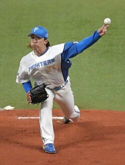 日本ハム細野が無安打無得点試合