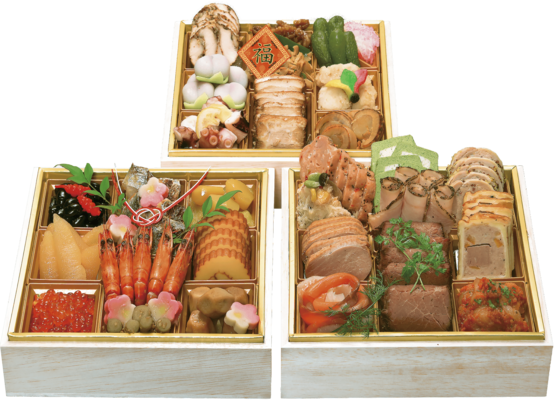 新春の祝膳華やかに