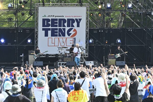 盛り上がりを見せたベリテンライブ