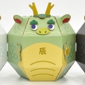辰デザインの貯金箱発売 「後ろ姿までかわいい」 大田原のタカムラ産業