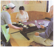 ＜２＞好評な農村レストラン　工夫凝らし味追求