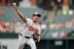 菅野、１失点で１０勝目