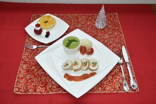 最優秀賞に輝いた那須拓陽高の料理